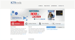 Desktop Screenshot of ictsmedia.com